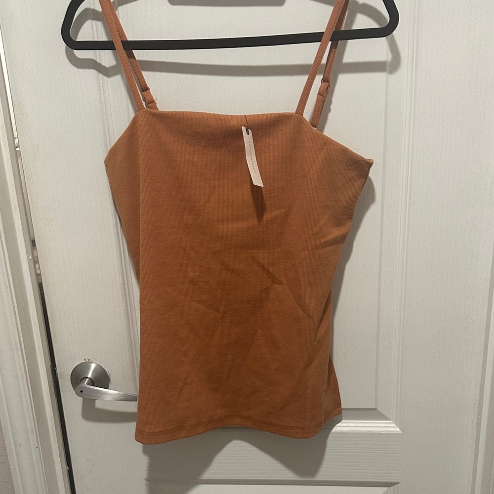 Anthropologie Rust Camisole Top